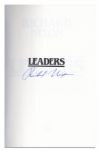 Richard Nixon Signed First Edition of ''Leaders'' -- Profiles of Men Who Have Shaped the Modern World