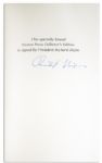 Richard Nixon Signed Easton Press Edition of ''The Memoirs of Richard Nixon''