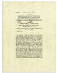 Supreme Court Justice Clarence Thomas Signed Election 2000 Decision -- George W. Bush vs. Albert Gore