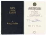 Buzz Aldrin Limited Edition Signed Copy of Men From Earth -- Numbered 1,080 of 1,500 -- Near Fine
