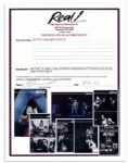 1977 AC/DC Tour Program Signed With 18 Signatures by the Band -- Including Several Signatures by Bon Scott Who Died in 1980 -- With Roger Epperson COA