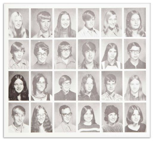 Madonna's 1972 Junior High Yearbook With Period Inscription by Her -- ''Dear Nancy, I hope you have fun at Adams and all the years to come. Madonna '76'''