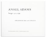 First Printing of Ansel Adams' ''Images 1923-1974'' Signed by the Artist