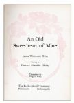 Howard Chandler Christy Signed Book ''An Old Sweetheart of Mine'' -- Featuring 20 of His Illustrations