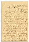 Civil War Letter by 1st CT Heavy Artilleryman -- ''...they all seem bound to make much of the 'Soldier Boy'...''
