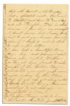 Civil War Letter by 1st CT Heavy Artilleryman -- ''...they all seem bound to make much of the 'Soldier Boy'...''