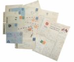 22 WWII Soldier Letters Spanning Entire War -- ...I can remember...the Battle of Britain being fought...day and night, London with all its terrific bombing and the huge fires...smash Hitler...