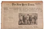 20 August 1945 New York Times -- Worldwide Day of Prayer & Gratitude for Victory