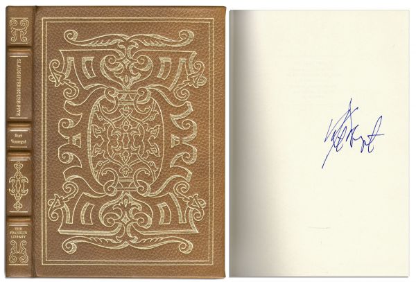 Signed 1978 Limited Edition of Kurt Vonnegut's Satirical Novel ''Slaughterhouse-Five''