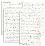 Civil War General Robert C. Schenck Attempts to Influence Lincolns Cabinet Selection -- ...God help us!...the whole success of Mr. Lincoln...depends now on a wise...constitution of his...