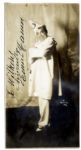 Enrico Caruso Photo as Canio in Pagliacci Signed 