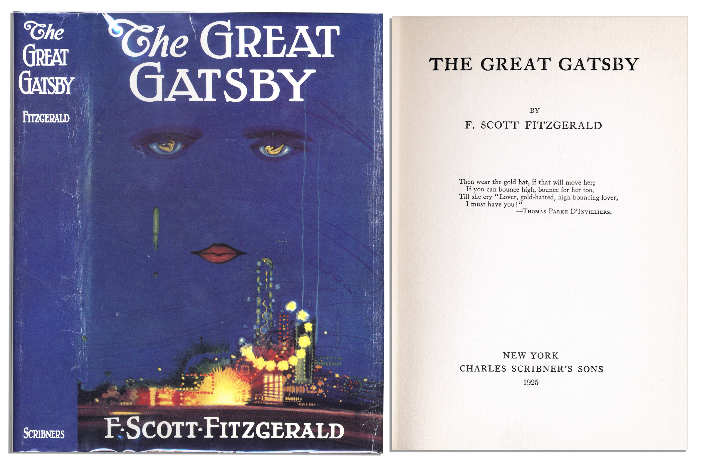 Lot Detail First Edition, First Printing of F. Scott Fitzgerald's