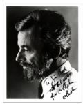 Multi-Award-Winning Musical Theater Legend Stephen Sondheim 8 x 10 Signed and Inscribed Photo