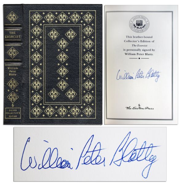 William Peter Blatty Signed Easton Press Edition of ''The Exorcist''