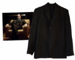 Al Pacino Godfather II Screen-Worn Suit Jacket -- From The Scene When Michael Corleone Reveals to Fredo He is Aware of His Betrayal -- ...You broke my heart...