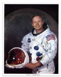Neil Armstrong Signed 8 x 10 Photo -- Bold, Uninscribed Signature -- With PSA/DNA COA