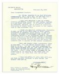 Harry Truman 1950 Typed Letter Signed as President -- Mentioning Both Wyatt Earp & the Fair Employment Bill Being Debated in Congress