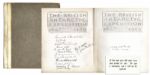 Signed First Edition of The Antarctic Book. Winter Quarters 1907-1909 -- One of Only 300 Printed, Signed by All 16 Members of Shackletons Shore Party