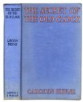 Impossibly Scarce First Edition, First Printing of The First Nancy Drew Book -- ''The Secret of The Old Clock'' -- With First Printing Dustjacket -- Fewer Than 10 Thought to Exist