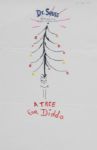 Rare Original Dr. Seuss ''Grinch'' Drawings Signed -- Festive Christmas Greetings
