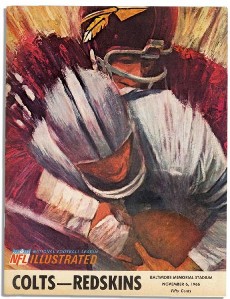 Collection of Ten Baltimore Colts Programs From the 1960's