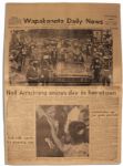 Historic Lot of Nine Newspapers from Neil Armstrong's Hometown -- Spanning Three Months, From July 1969 to September 1969 -- With Terrific Apollo 11 Content