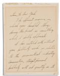 Charles Lindbergh November 1927 Autograph Letter Signed -- ''...in preparation of my flight to Paris...the efficient manner in which you handled things...is something which I deeply appreciate...''