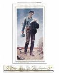 Norman Rockwell Signed ''Abe Lincoln Railsplitter'' Image -- Along With Norman Rockwell Typed Letter Signed About the Painting