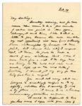 Dwight Eisenhower WWII Letter to His Wife Denying Affair -- ''...gossip, lies...get started...for me there is only one woman...one ambition...to come a-running to you & hold on...forever...''
