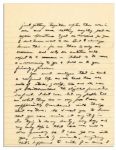 Dwight Eisenhower WWII Letter to His Wife Denying Affair -- ''...gossip, lies...get started...for me there is only one woman...one ambition...to come a-running to you & hold on...forever...''