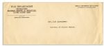 Dwight Eisenhower WWII Letter to His Wife Denying Affair -- ''...gossip, lies...get started...for me there is only one woman...one ambition...to come a-running to you & hold on...forever...''