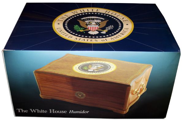 Handsome Limited Edition White House Humidor in Fine Condition