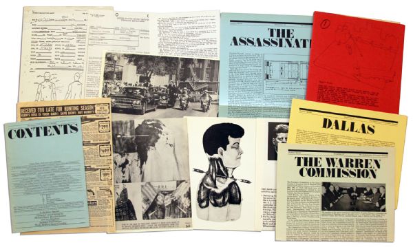 Rare Complete JFK Assassination ''Jackdaw Kit'' -- Only 1500 Made With Copies of Assassination Documents Used by the Warren Commission