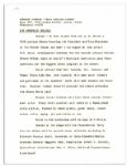 Press Kit for the ''Texas Welcome Dinner'' Honoring JFK the Night of His Assassination