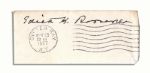 Theodore Roosevelt 1906 Invitation to The White House & His First Lady's Signature -- With a Stereograph Card of the State Dining Room in The White House