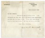 Winston Churchill Typed Letter Signed