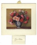 Unique Gift Signed by Queen Elizabeth II -- 1952 Calendar Signed When Elizabeth Was Still a Princess