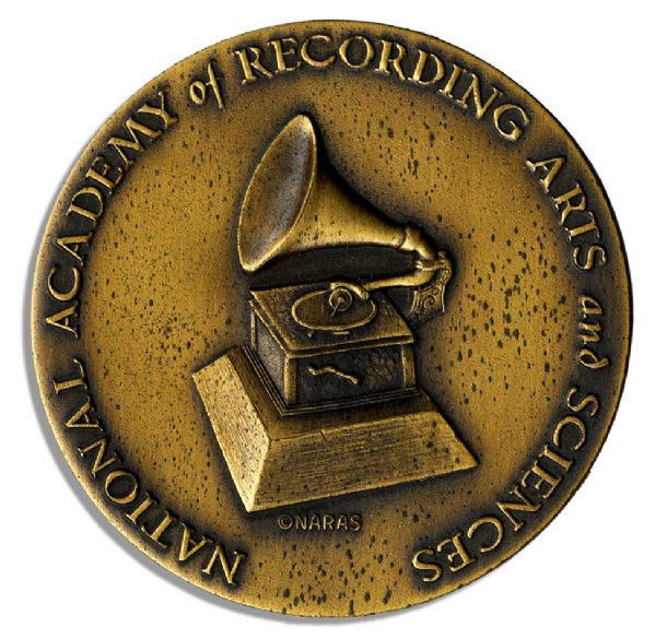 Medal Presented to Sammy Davis Jr. in 1967 by The Grammy Awards' Governing Body -- The National Academy of Recording Arts & Sciences