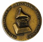 Medal Presented to Sammy Davis Jr. in 1967 by The Grammy Awards' Governing Body -- The National Academy of Recording Arts & Sciences