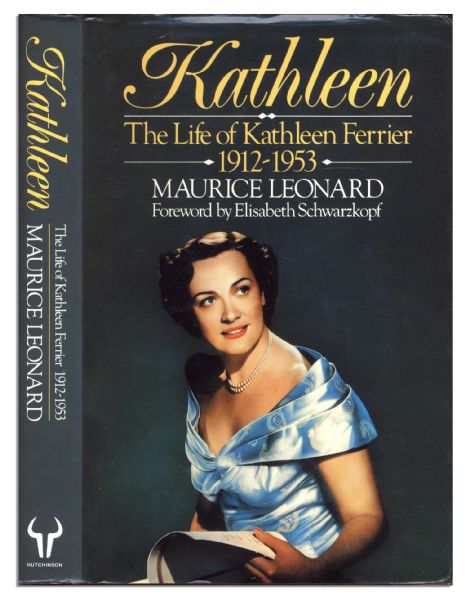 Rare Early Autograph Letter Signed by England's Beloved Contralto Kathleen Ferrier -- Plus 49 Signed Photos by Various 20th Century Classical Music Legends -- Including Two Signed by Ferrier