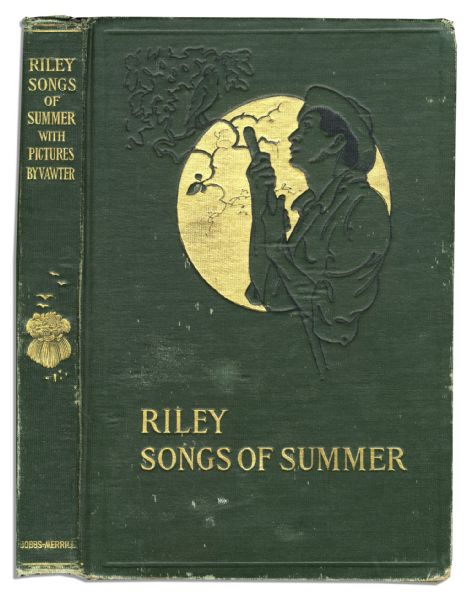 Poet James Whitcomb Riley's ''Songs of Summer'' First Edition