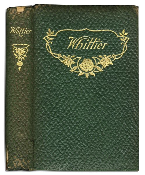 First Edition of ''Early Poems'' by 19th Century Poet & Abolitionist John Greenleaf Whittier