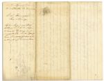 General Beauregard 21 May 1864 Letter Signed to Jefferson Davis -- ''...send a force of...4 or 5,000 to storm Fort Powhatan and...command...the James River...'' -- One Day After Bermuda Hundred...