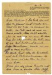 Lot of Eleven WWII Letters From Prisoners at the Dachau & Auschwitz Concentration Camps
