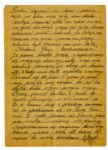 Lot of Eleven WWII Letters From Prisoners at the Dachau & Auschwitz Concentration Camps