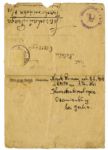 Lot of Eleven WWII Letters From Prisoners at the Dachau & Auschwitz Concentration Camps