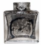 Auschwitz Commander Karl Fritzsch's Personal, Engraved Inkwell