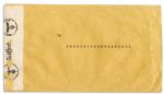 Nazi WWII Letter From SS Commander -- Danish Letter Mentions Hitler, Churchill & Stalin