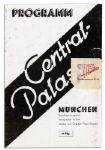 Seven Nazi-Era German Opera Programs From Various Theaters in Berlin and Munich -- With One 1944 WWII-Dated Program