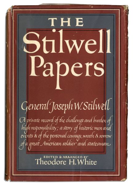 General Joseph Stilwell Typed Letter Signed -- ''...[this box of cigars]...will add...relaxation to many otherwise 'tough' conferences...'' -- Dated 1943 From China